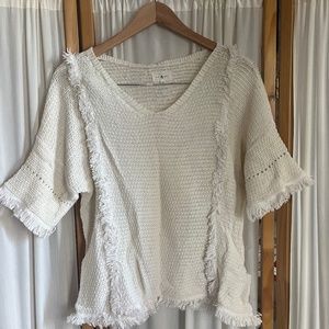 Lou & Grey Crochet Sweater